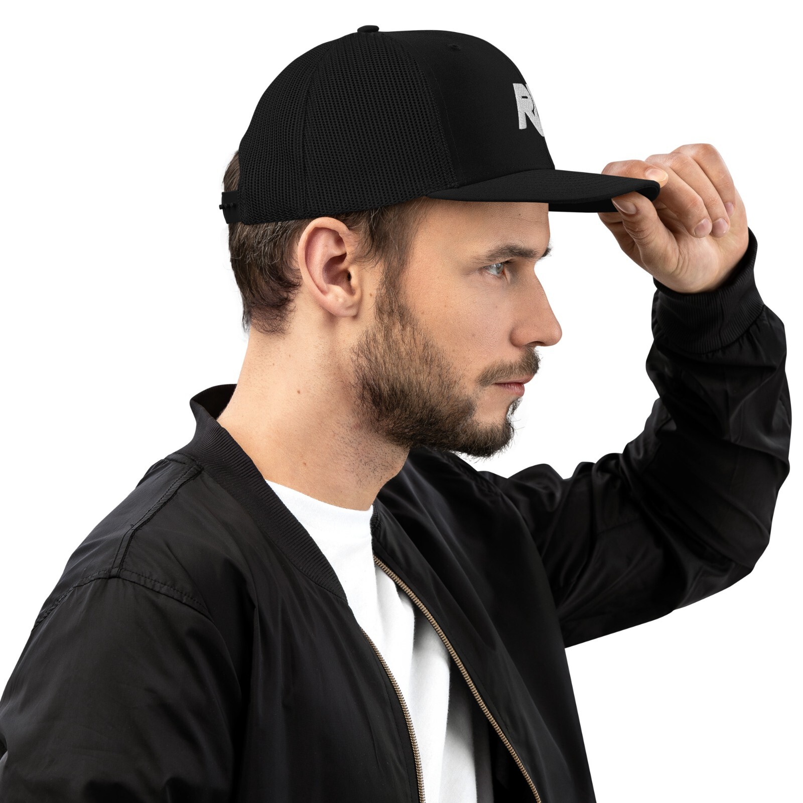 RUF Porsche 911 Hat - Racing F1 Snapback (Black)