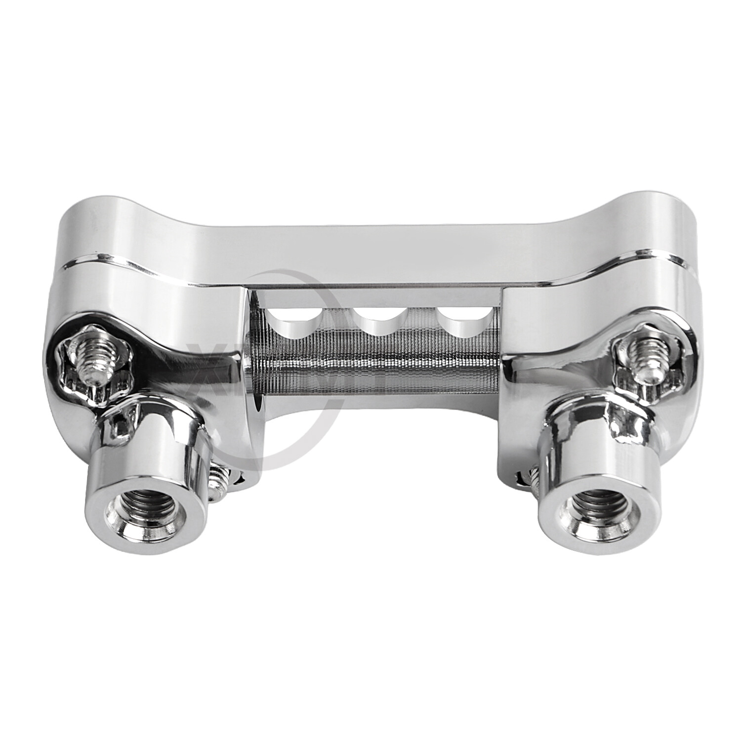 1.7" Handlebar Risers W/ Top Clamp For Harley 1" Bar Dyna Street bob Softail XL