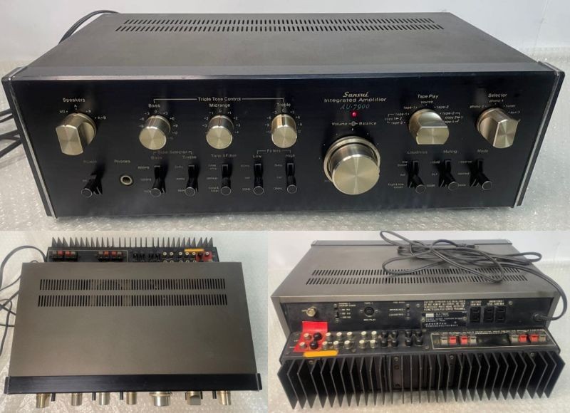 Sansui AU-7900 Integrated Amplifier Stereo Hi-Fi Audio Vintage 1976 Japan