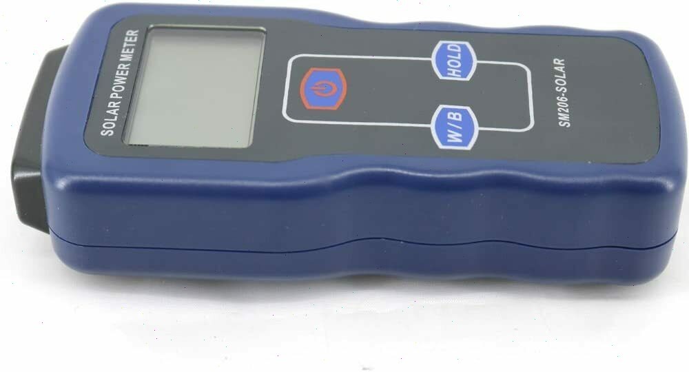 Solar Power Meter Solar Radiation Meter Tester For Testing Sun Light Radiation