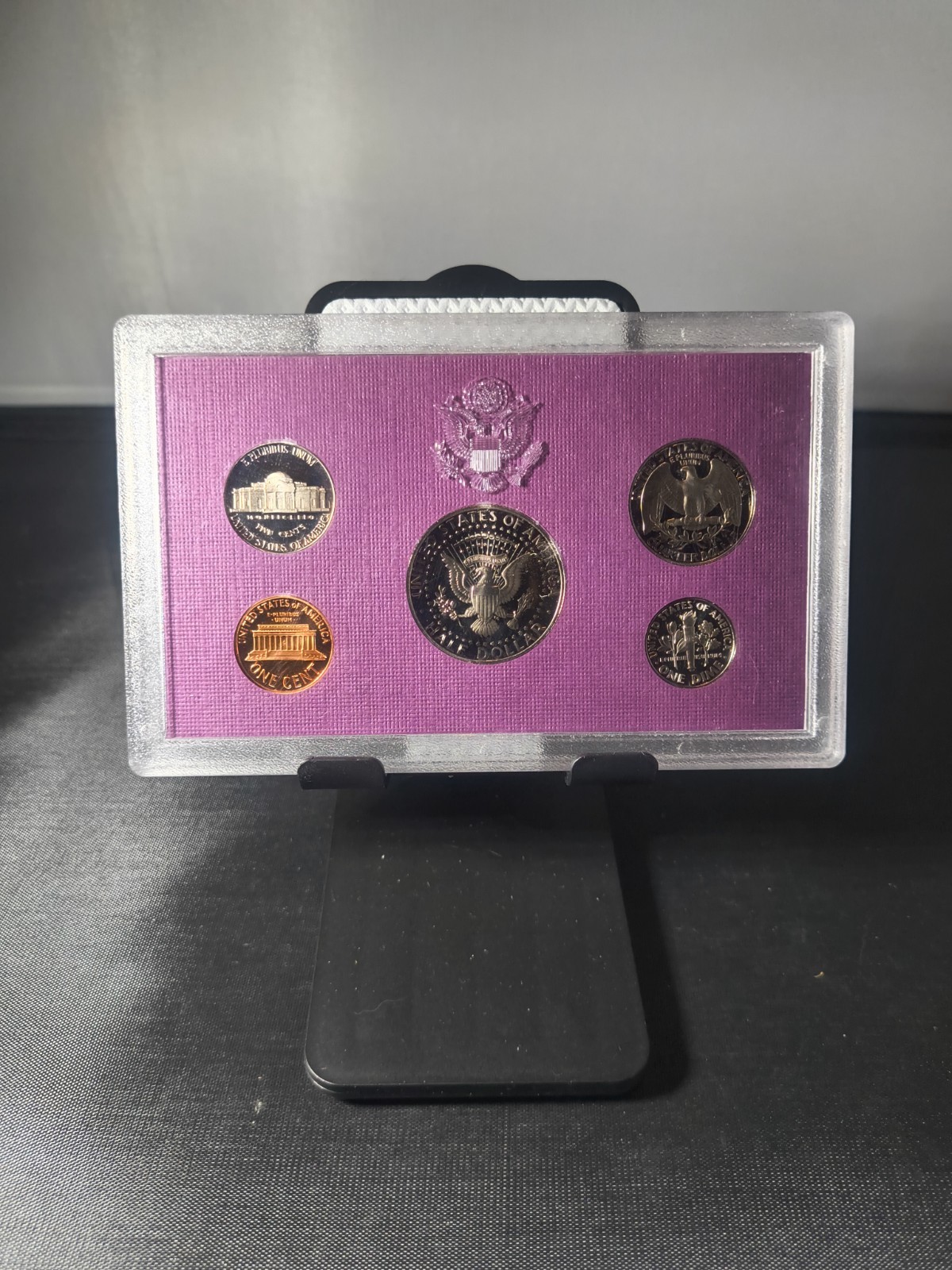 1991 - U.S. Mint Proof Set Coins - OGP - COA - 5 Coins
