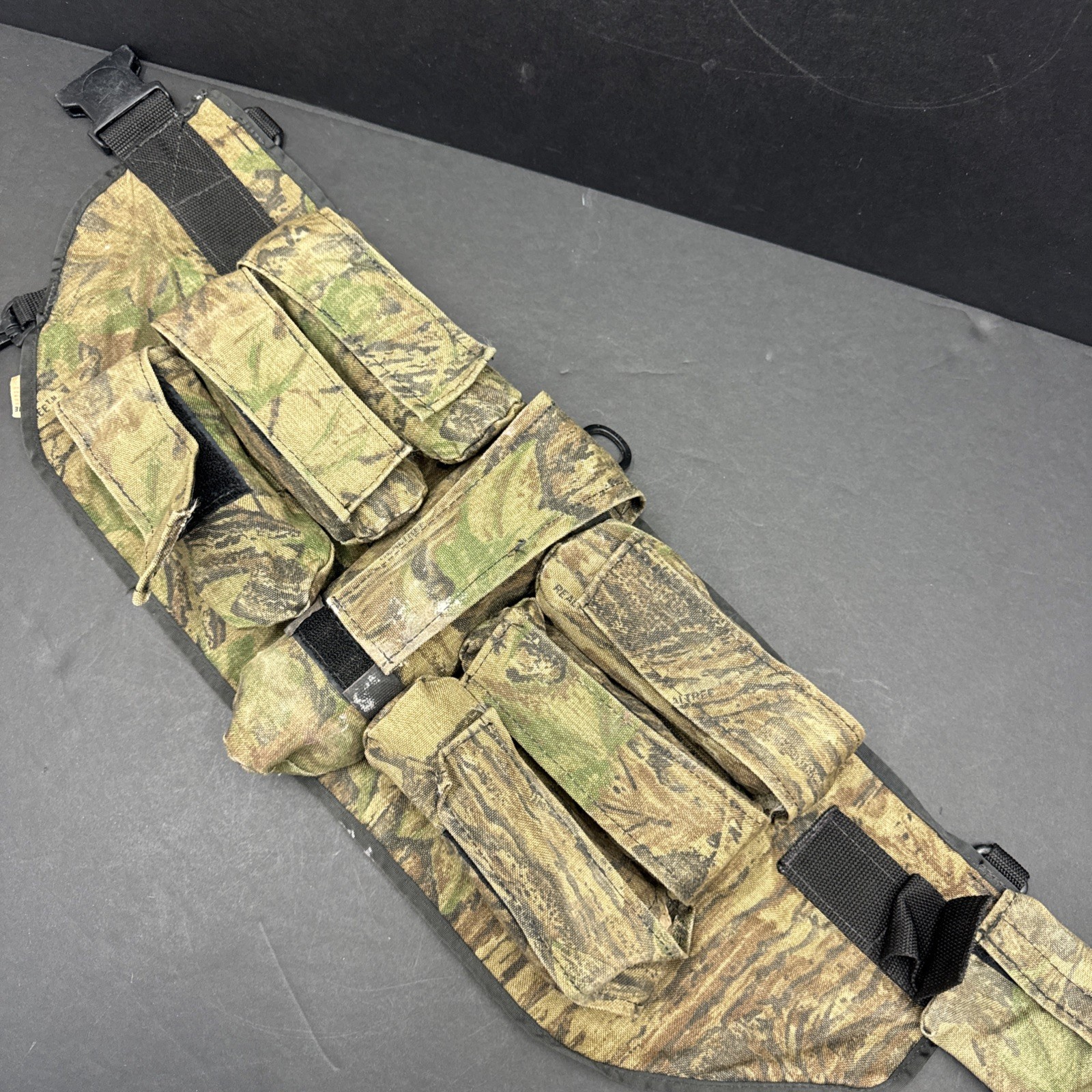 Pro Line Camo Paintball Harness Pod Pack Belt with CO2 Tank Holder