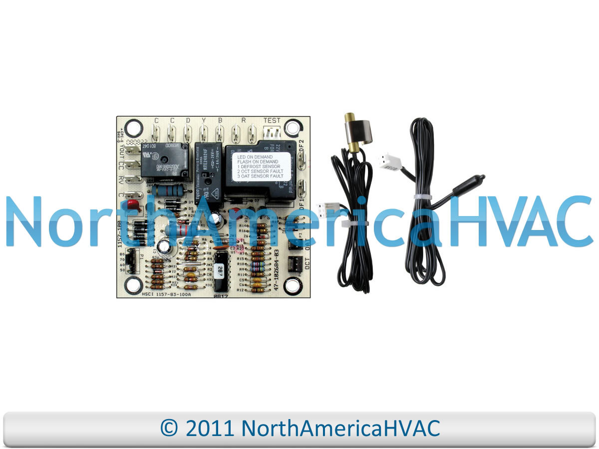 Rheem Ruud Weather King Defrost Control Board & Sensor Replaces 47-21517-16