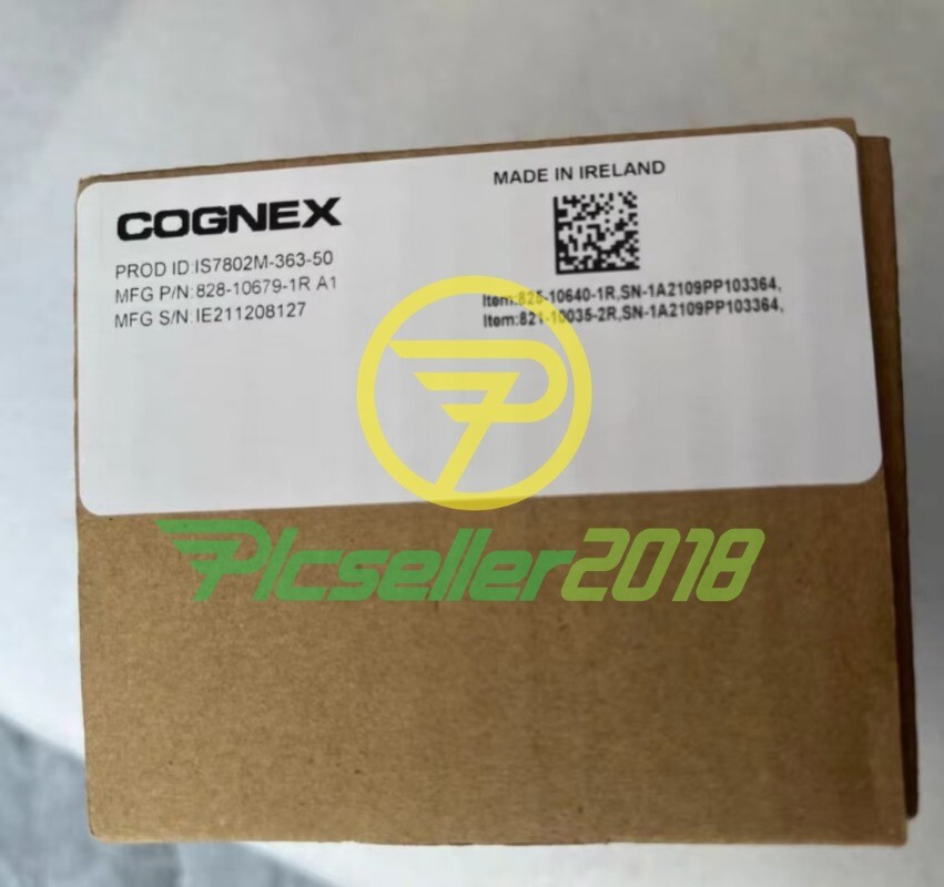1 pc New COGNEX Industrial Camera IS7802M-363-50 UPS or FedEx