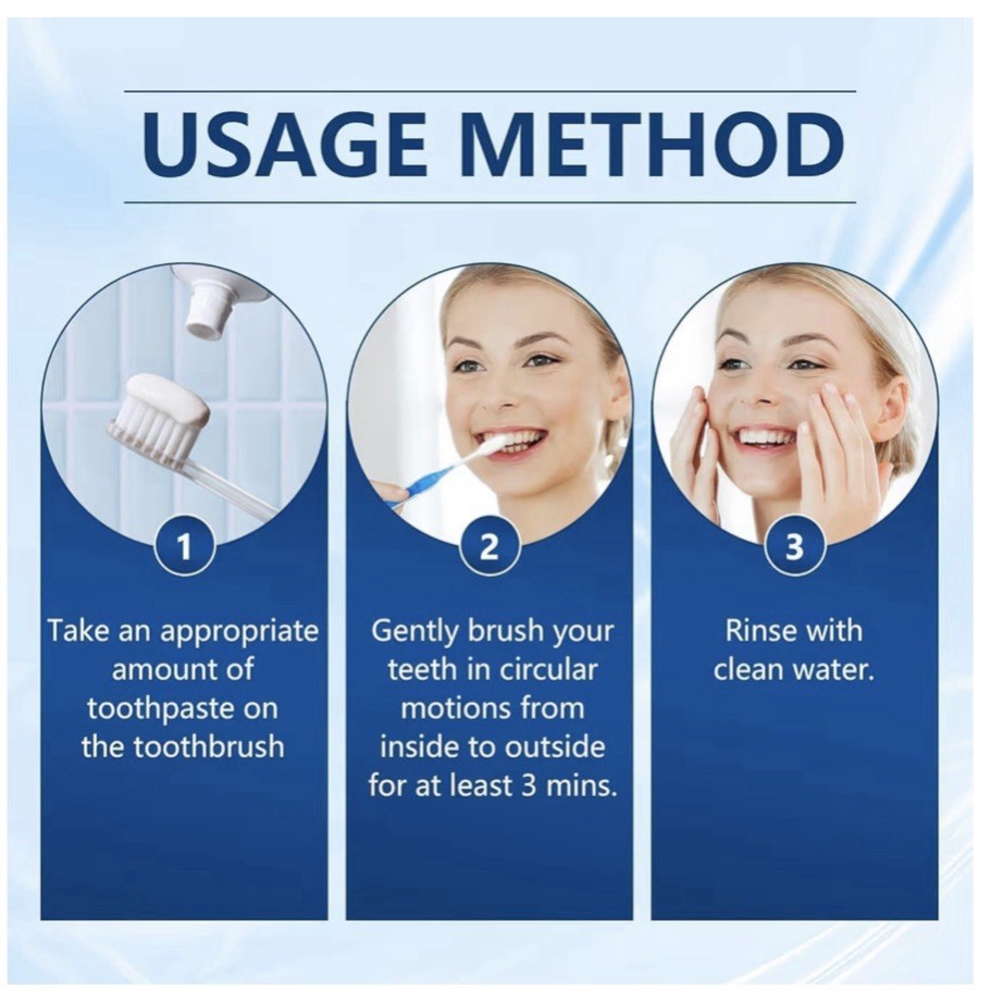 (2) 7.5% nHAP White Tooth Repair Hydroxyapatite Toothpaste (Mild Mint) 4.23oz Ea