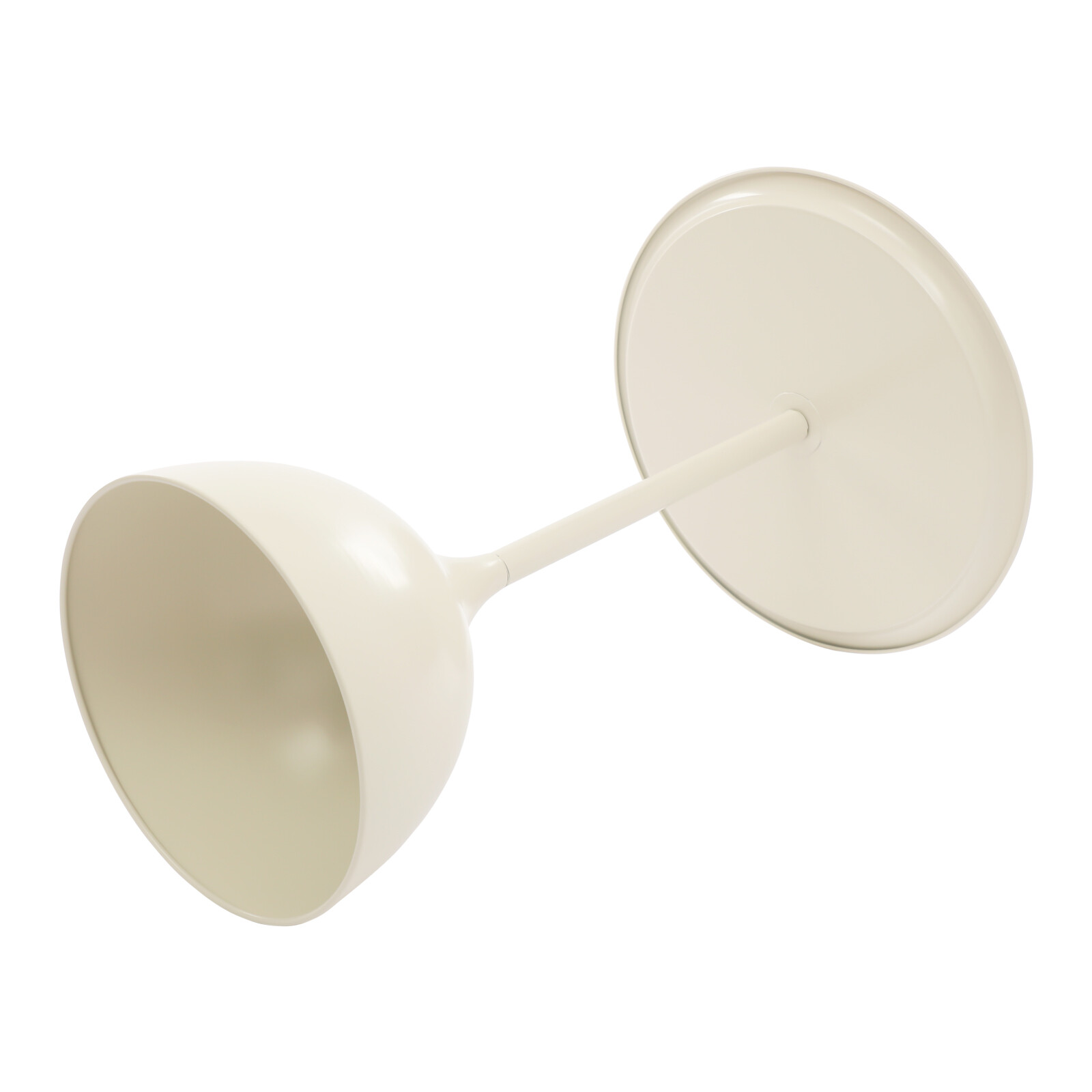 Modern Round Side Table in Cream White – Stylish & Durable Design