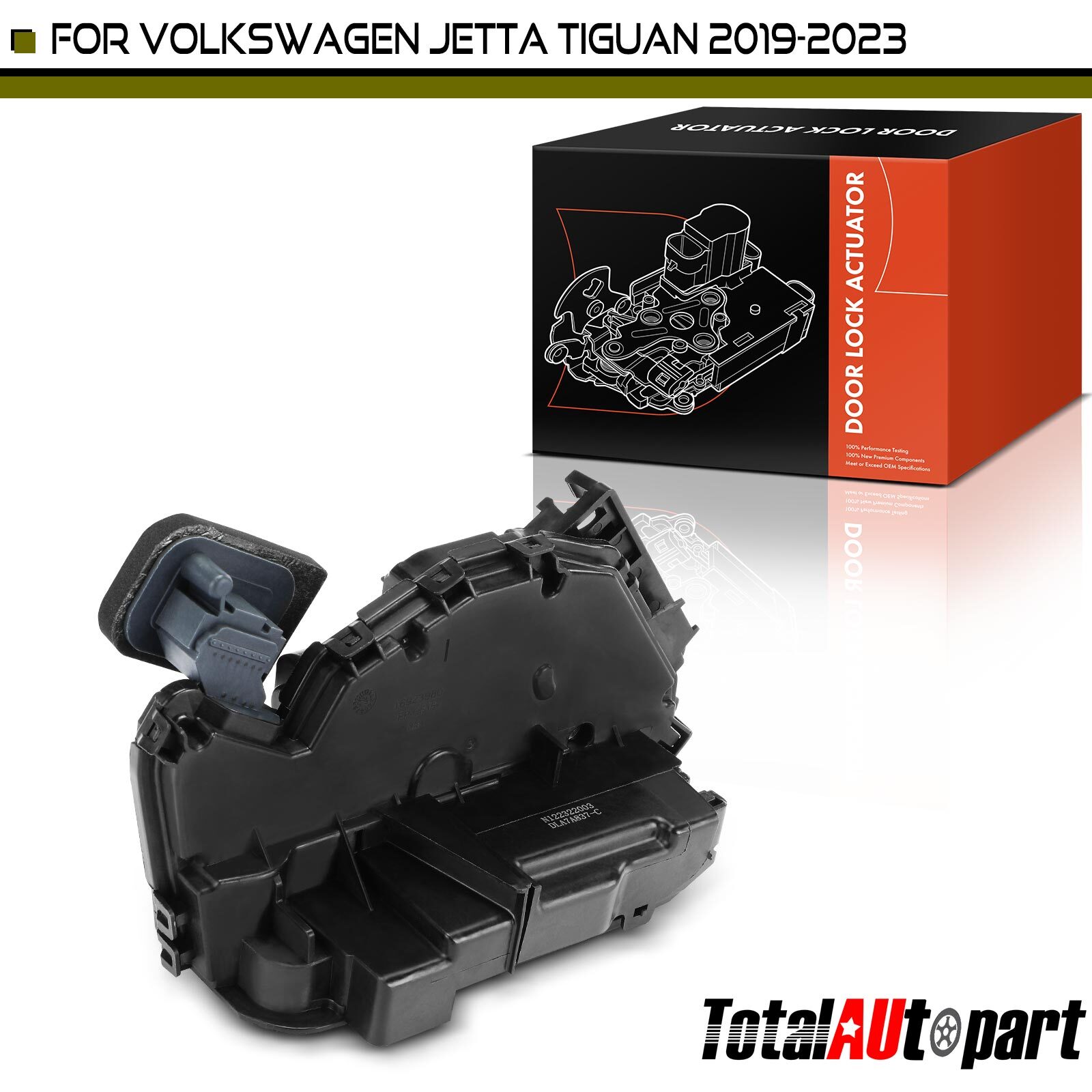 Door Lock Actuator for Volkswagen Jetta Tiguan 2019-2023 Front Right Passenger