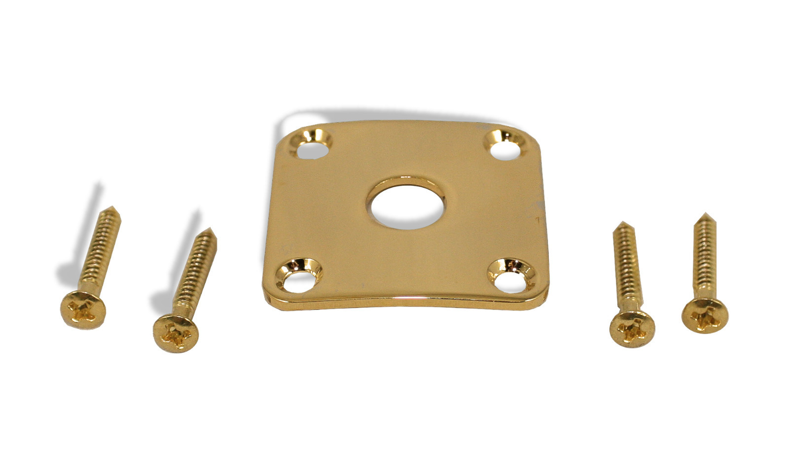 Jack Plate Square for Curved Body Mount Gold Bitterroot 0811223GD