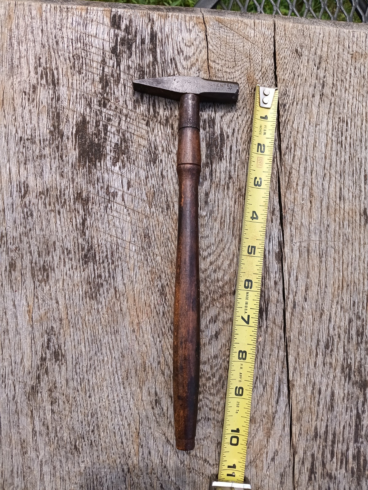 1870's Small Jewelers Gunsmithing Cross Peen Hammer 4 Oz