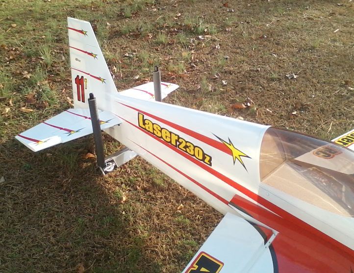 11" Wide Rc Airplane Folding Aluminum Tail Hook