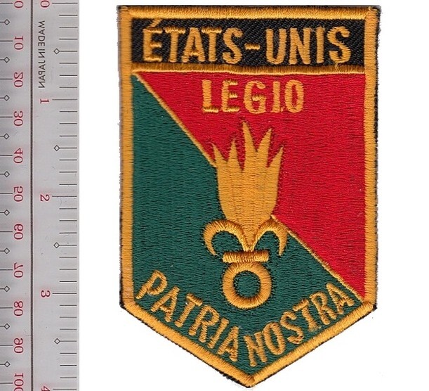 France French Foreign Legion Veterans USA Amicale  vel NO TARIFF