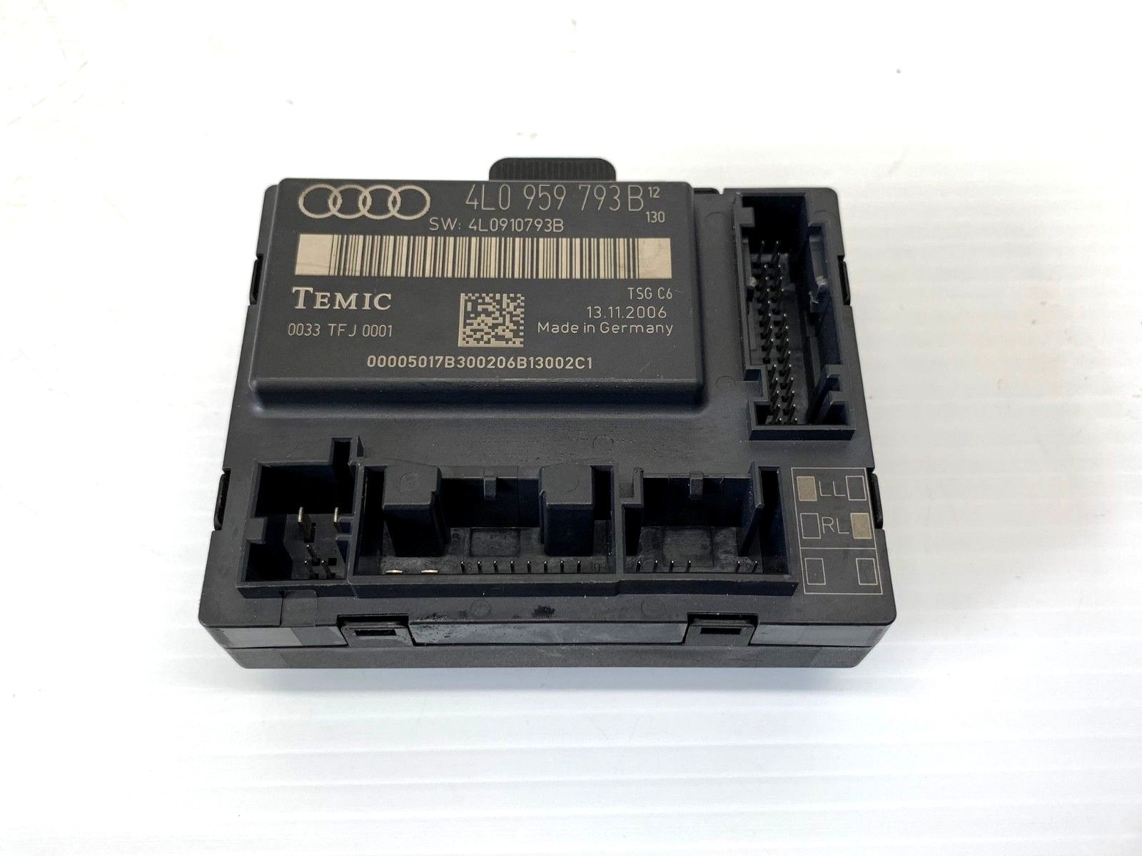 07 08 09 10 AUDI Q7 3.6L V6 QUATTRO 4L LEFT DRIVER FRONT DOOR CONTROL MODULE OEM