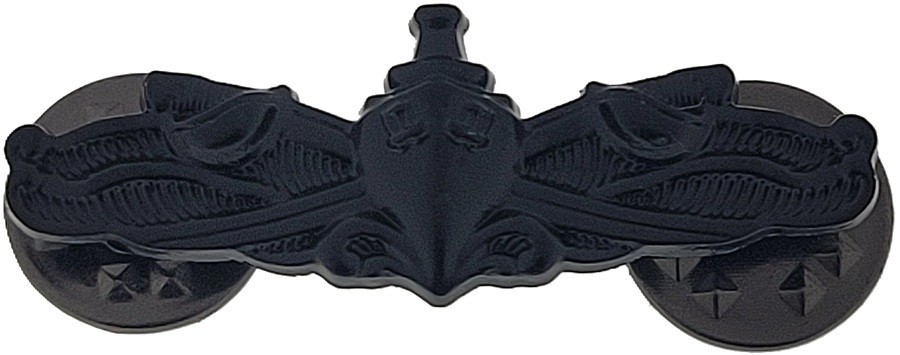 MINI US Naval Surface WARFARE Specialist ESWS Badge Hat Subdued BLK Pin Enlisted
