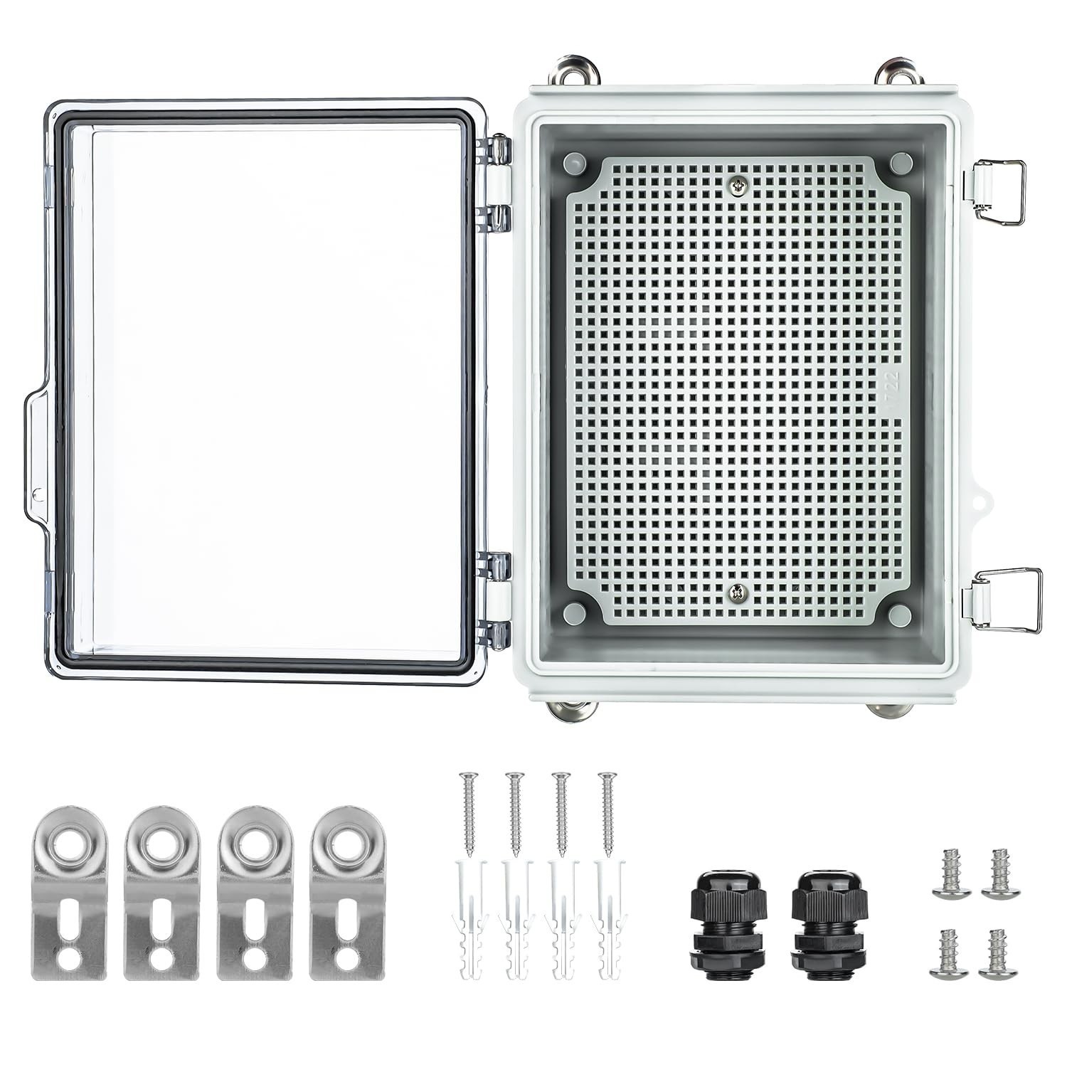 Waterproof Electrical Junction Box IP67 Clear ABS Plastic Enclosure Boxes New