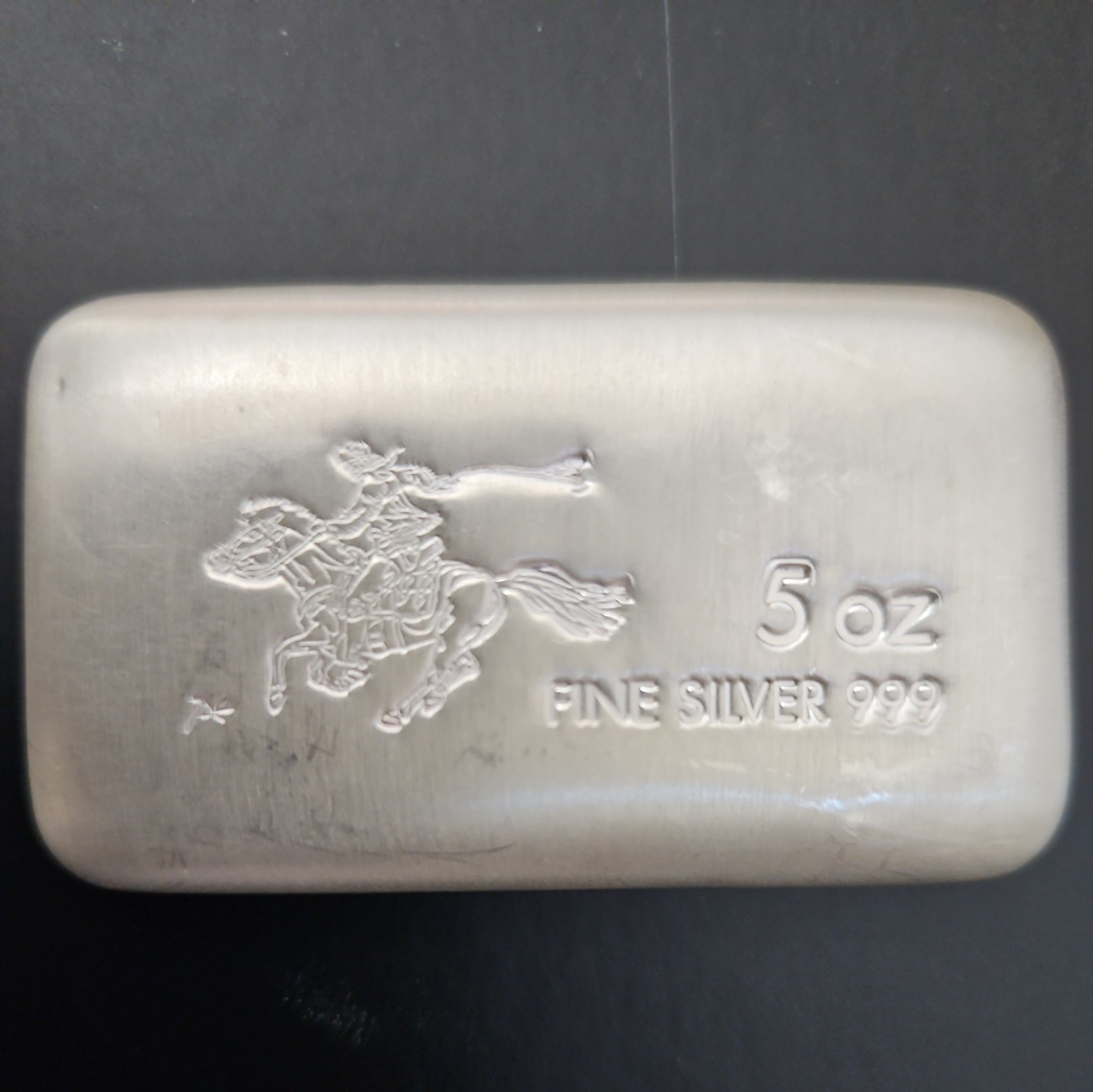 5 oz SilverTowne Pony Silver Bar