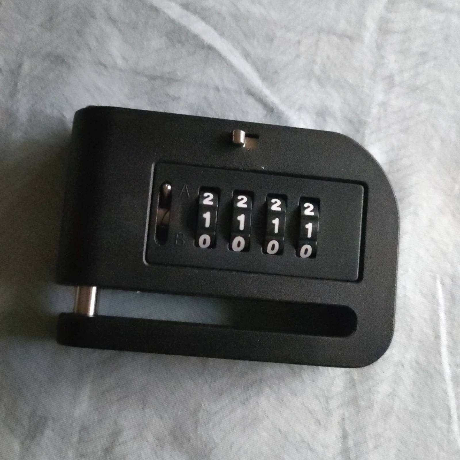 Motorcycle Disc Brake Security Device Rustresistant for Cyclists