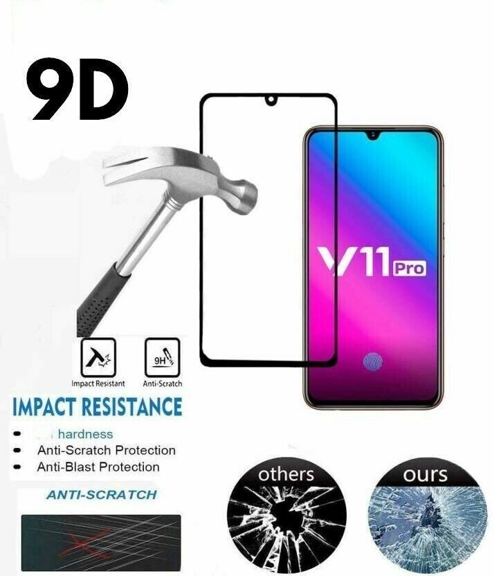 TEMPERED GLASS FULL COVERAGE CURVED SCREEN PROTECTOR For HUAWEI Y9 PRIME 2019