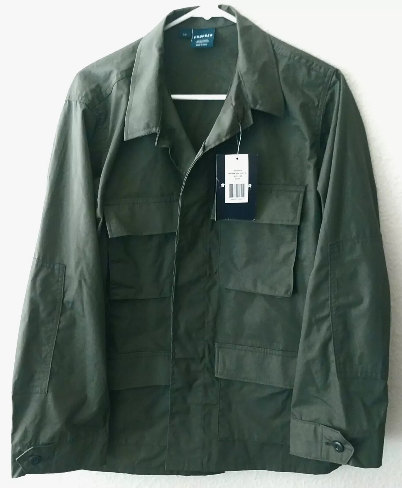 Propper Men's Long Sleeve Tactical Utility Shirt New Olive Green BDU Coat SR