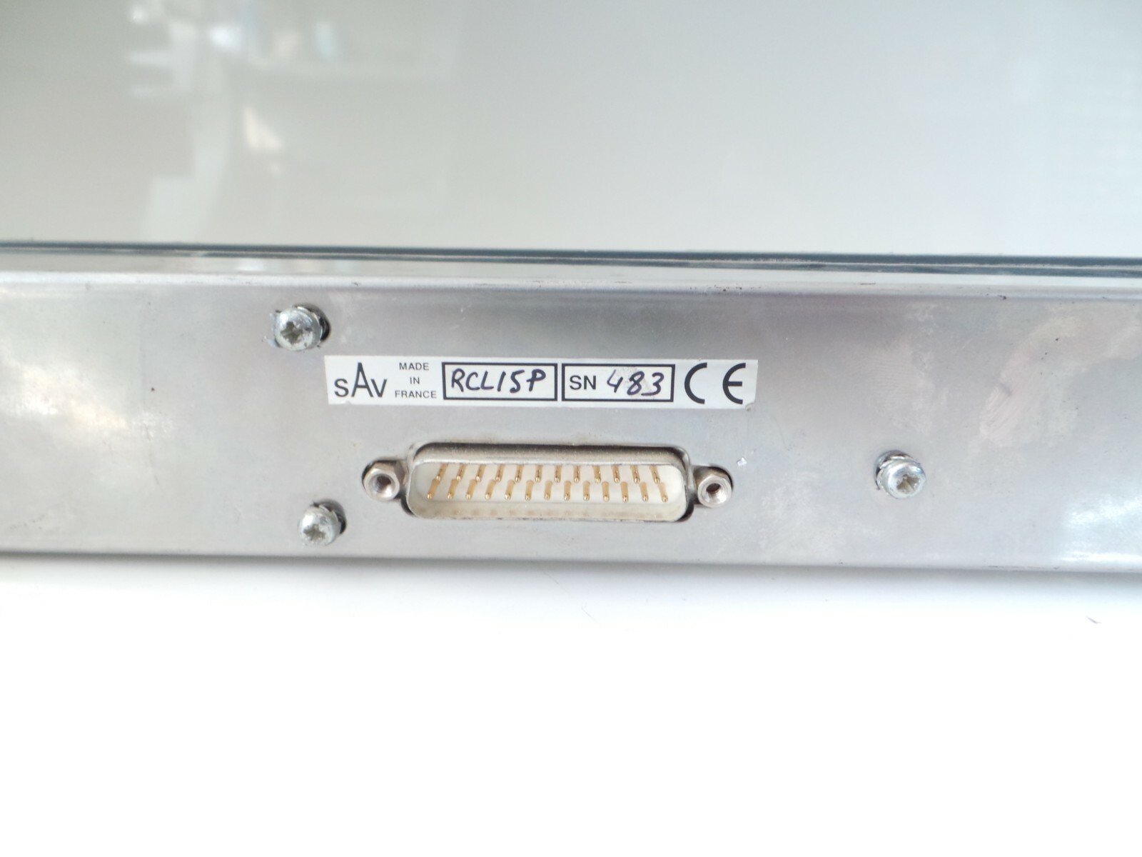 SAV RCL15P Control Panel