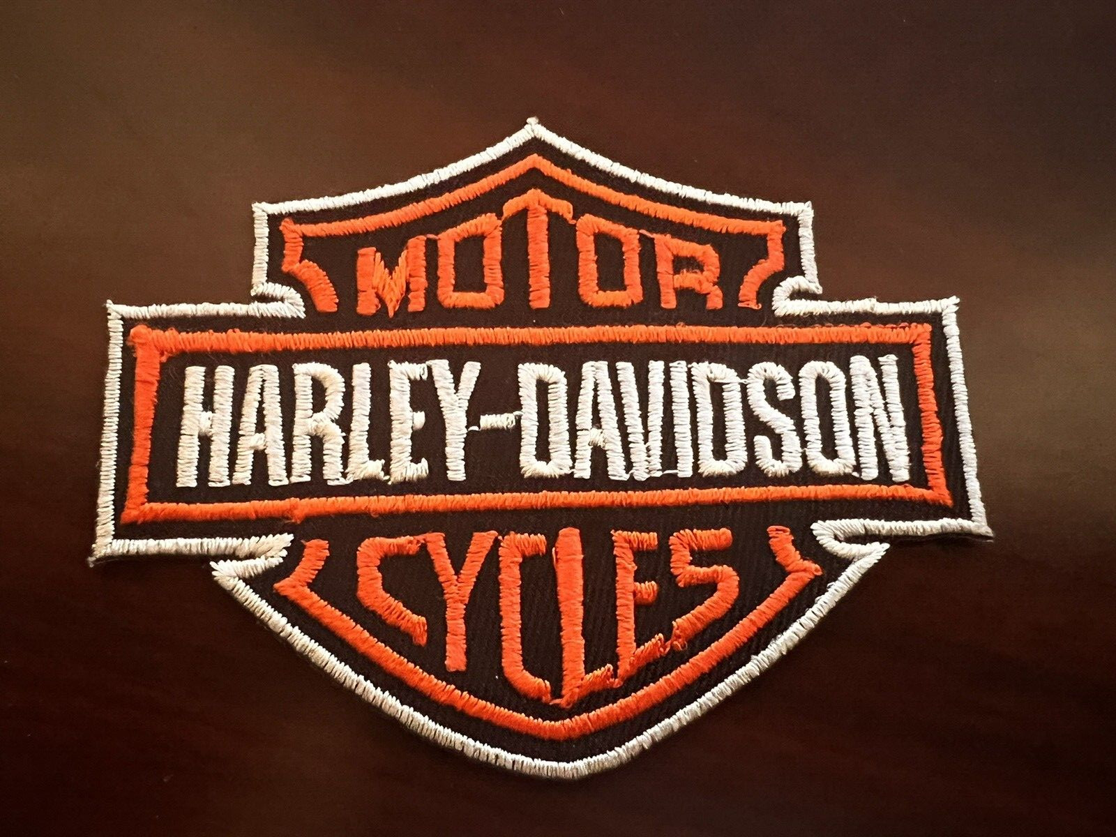 Harley Davidson Motorcycle Bar & Shield Patch Factory HD Shirt Vest Jacket Badge