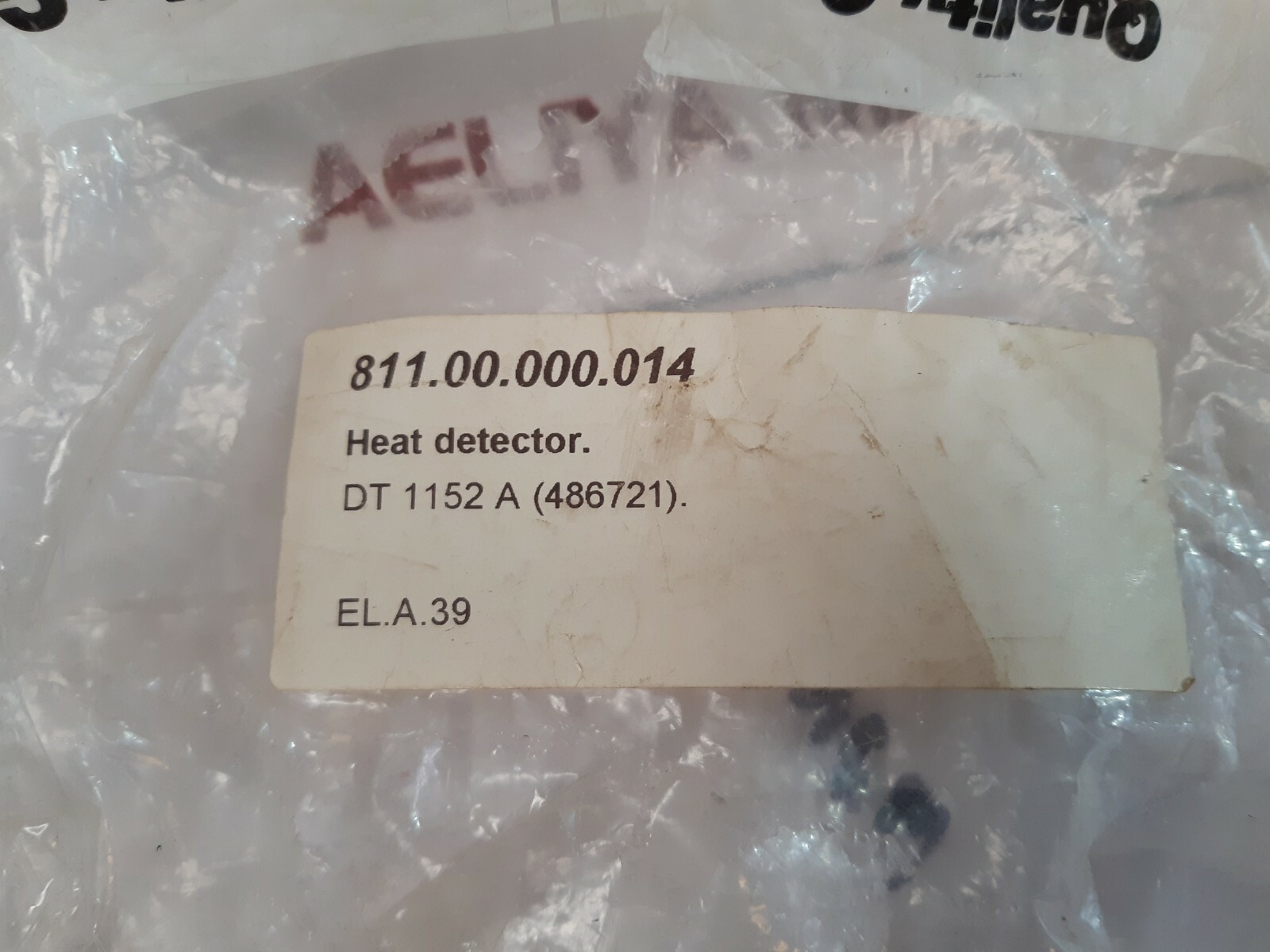Siemens dt1152a interactive heat detector