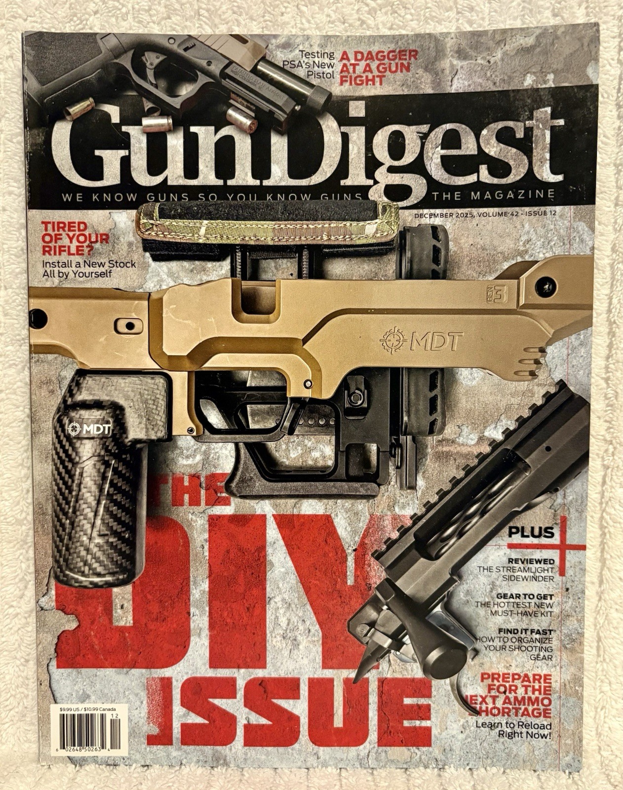 Gun Digest Magazine THE DIY ISSUE Dec. 2025 Vol 42 Issue 12