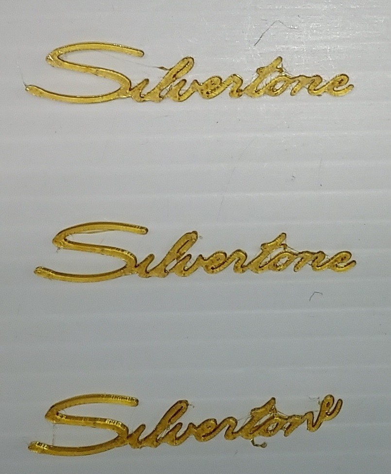 Silvertone Name Badge, ARRP066