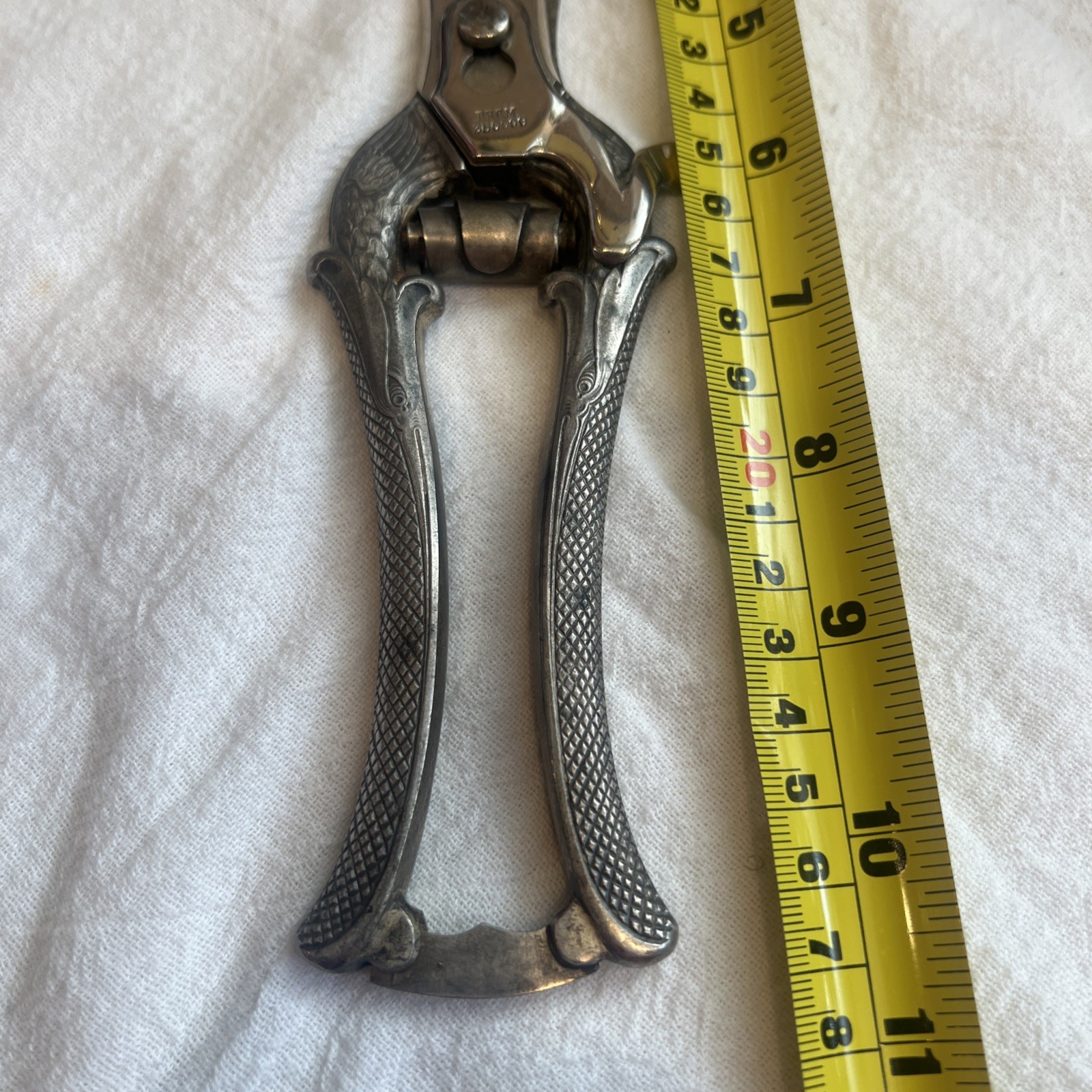 Vintage Italy Stainless Steel Poultry Meat Shears 10” Length 4” Blade