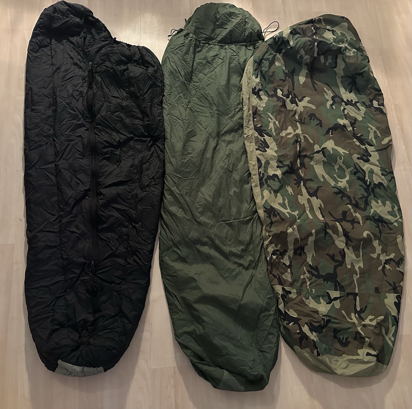 USGI Modular Sleep System MSS Patrol Bag ICW Bag Gore-Tex Bivy Complete 4 Pc