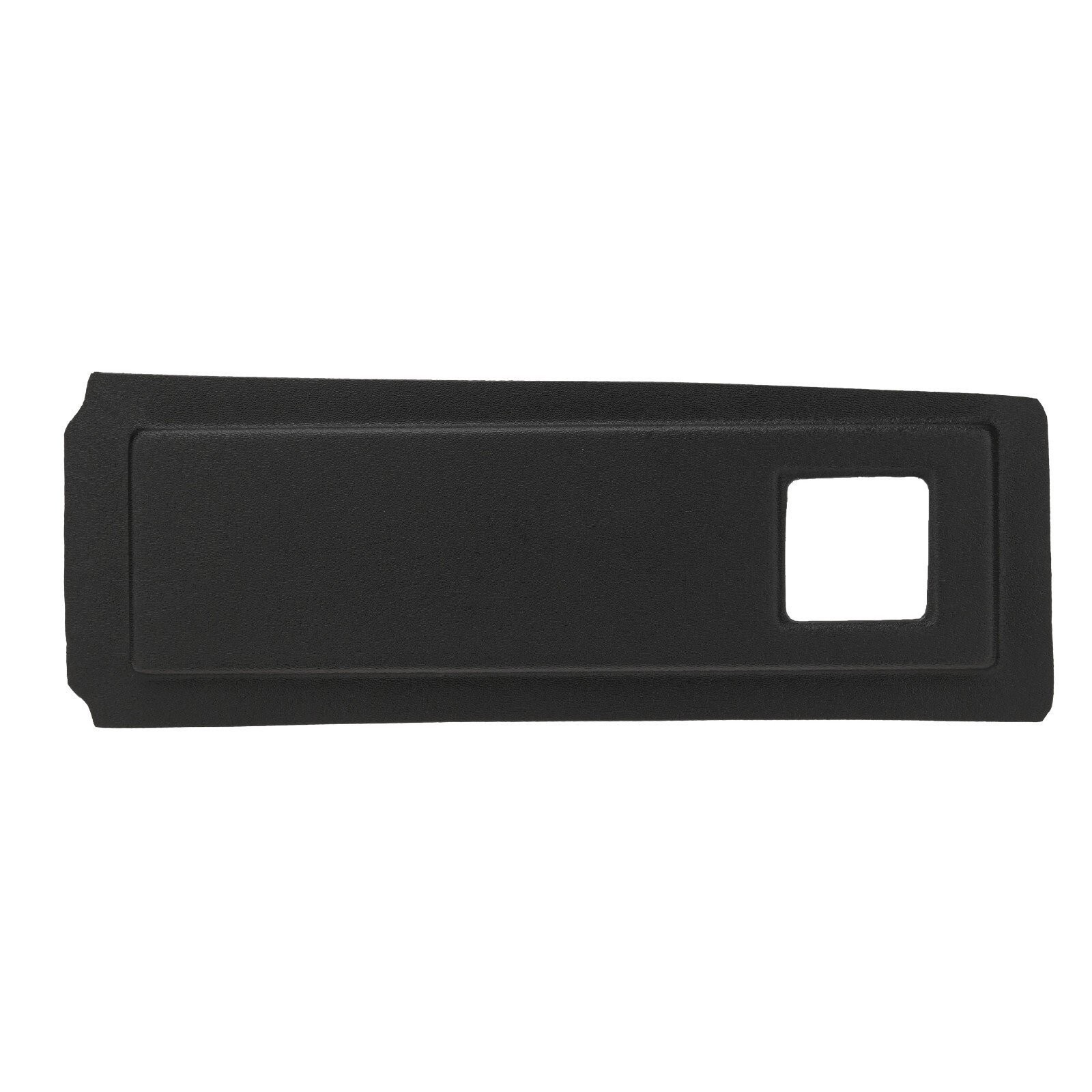 Black Right Front Dash / Dashboard Panel with Vent Hole for 1984-89 C4 Corvette