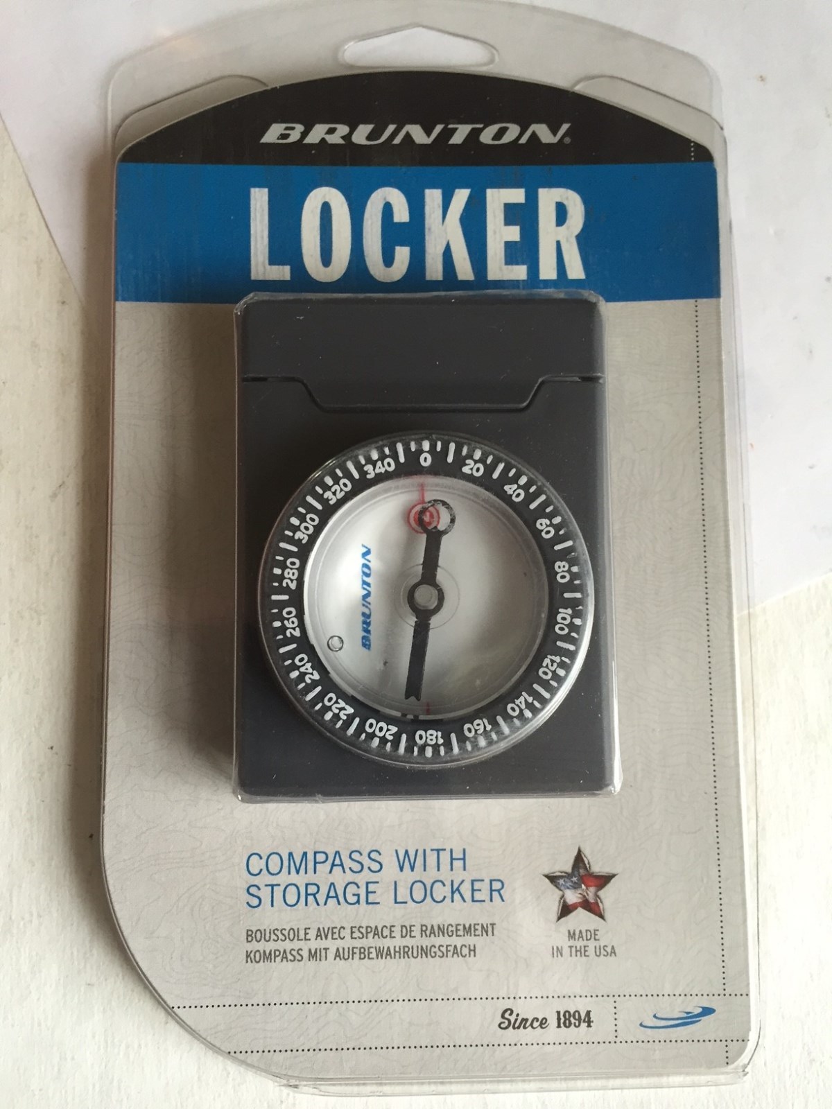 New Brunton Locker Compass F-Locker