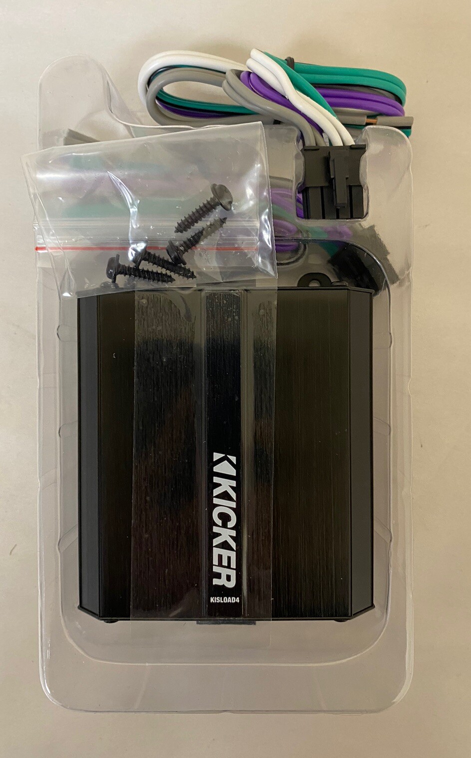 KICKER K-Series 4-Channel Smart-Load Radio Interface PN #KISLOAD4CH / #M1347