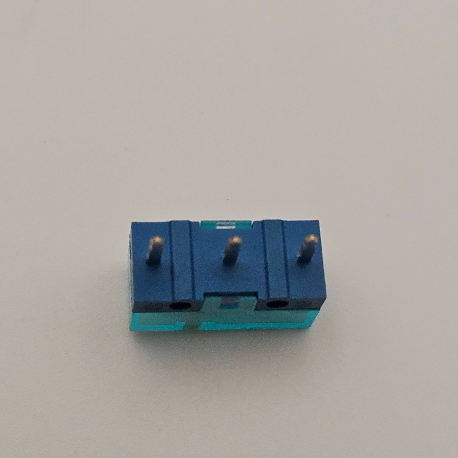 (4 PCs) Huano Transparent Blue shell yellow dot Mouse Micro-Switch 30m gaming