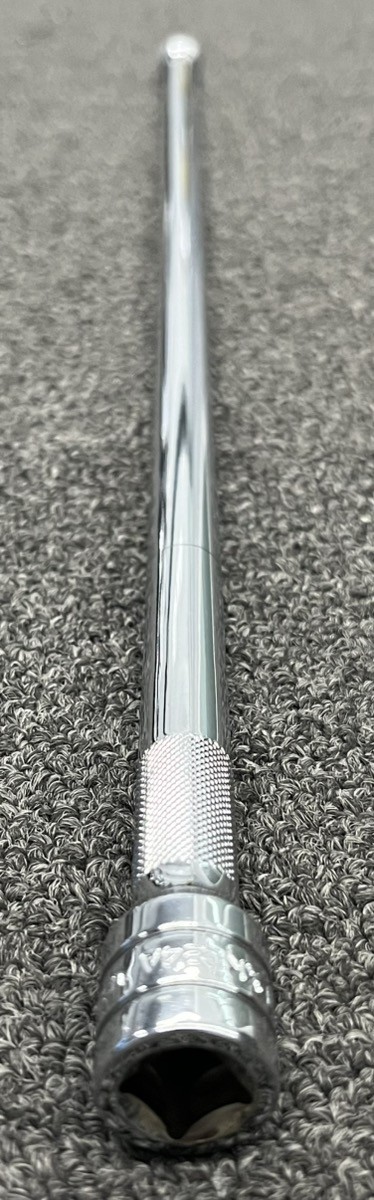 SNAP-ON FXKL24A 3/8" DRIVE 24" QUICK-RELEASE LOCKING KNURLED EXTENSION