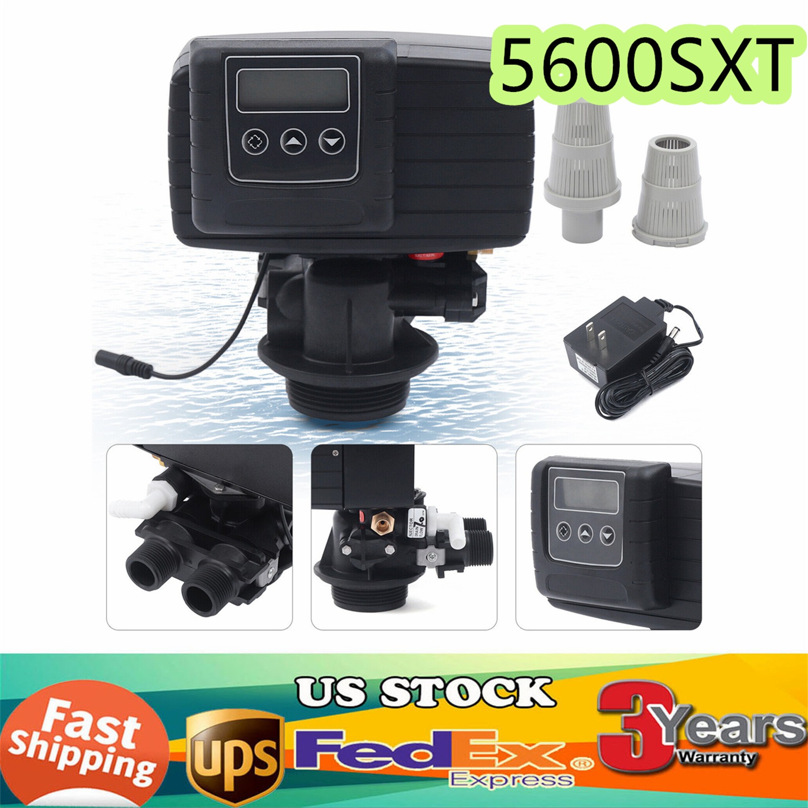 5600SXT Digital Control Valve Water Softener Control Valve Filter Control Head