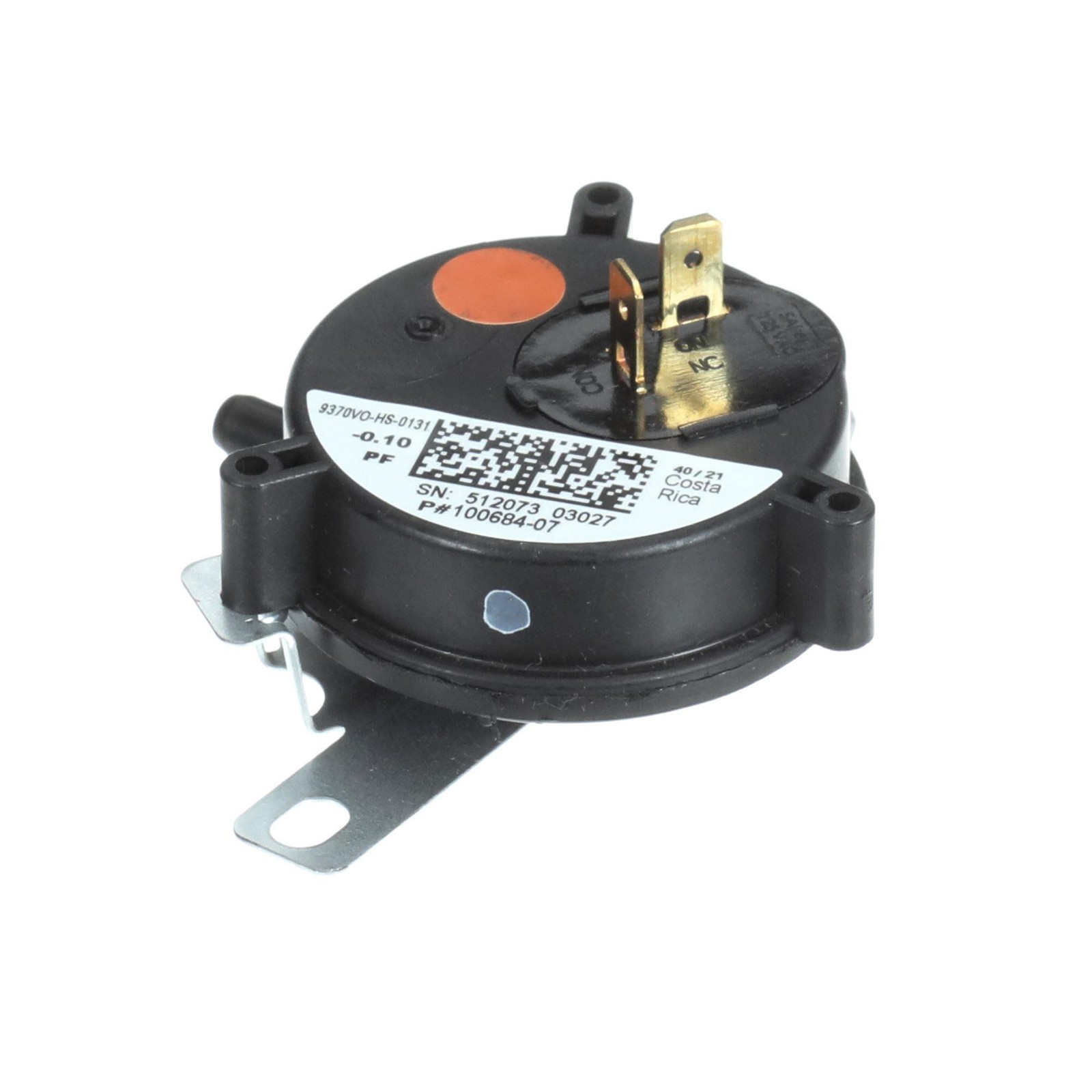 Lennox 65W63 SWITCH-PRESSURE ORANGE 0.1" WC