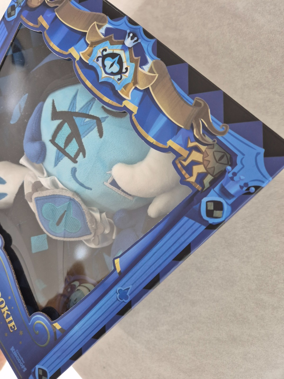 Cookie Run Kingdom Official Shadow Milk Cookie Special Package Plush/Mask Kering