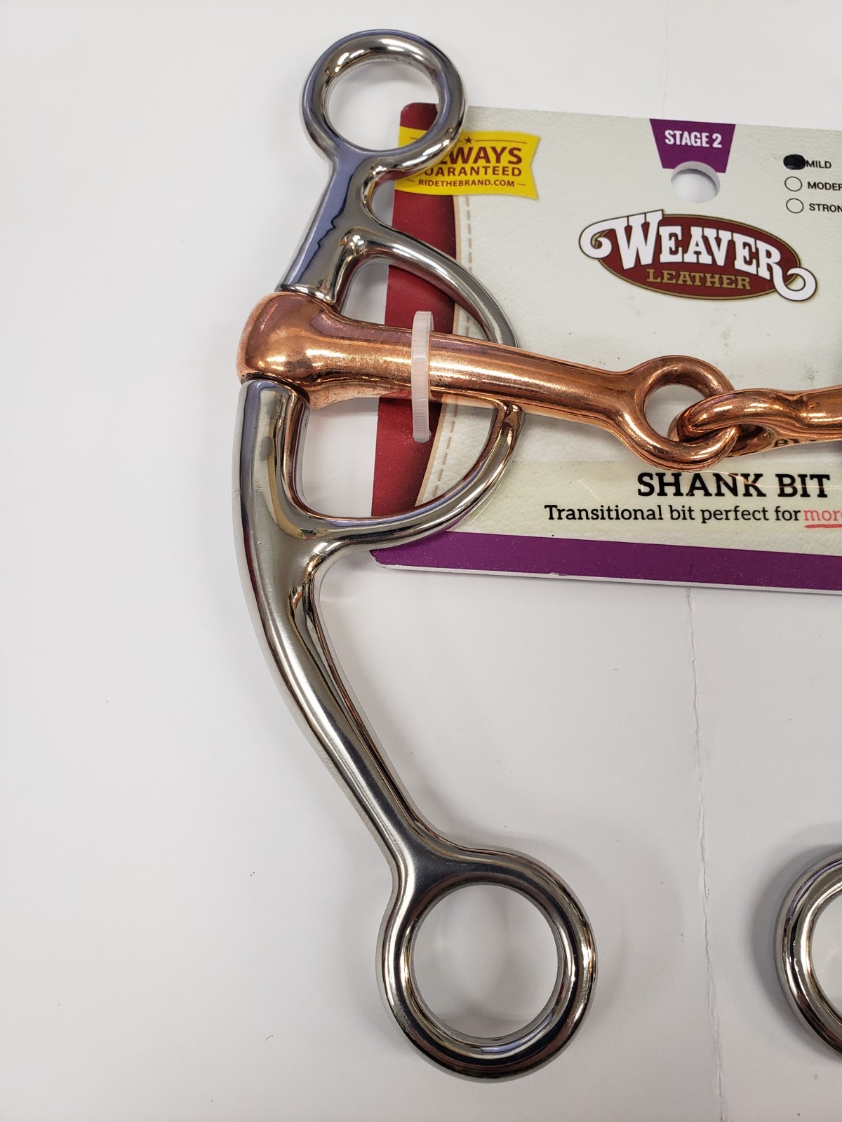 Weaver CA-5126 Stage 2 Shank Bit Size 6.75" Cheek Mild