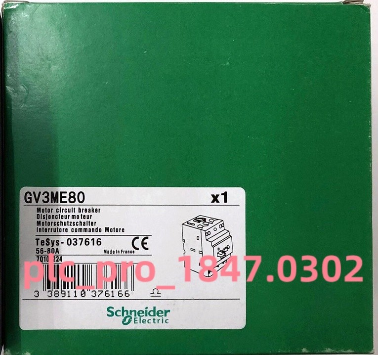 GV3-ME80 1PCS Brand New Schneider GV3ME80 56-80A Circuit Breaker  Fast Shipping