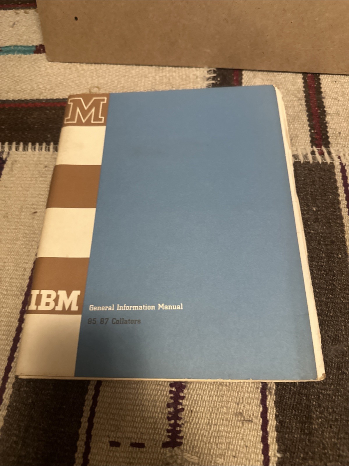 IBM 85 and 87 Collators Reference Manual, 1958
