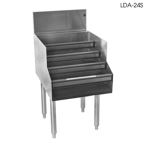 Glastender LDB12 24" Underbar 12" Liquor Display