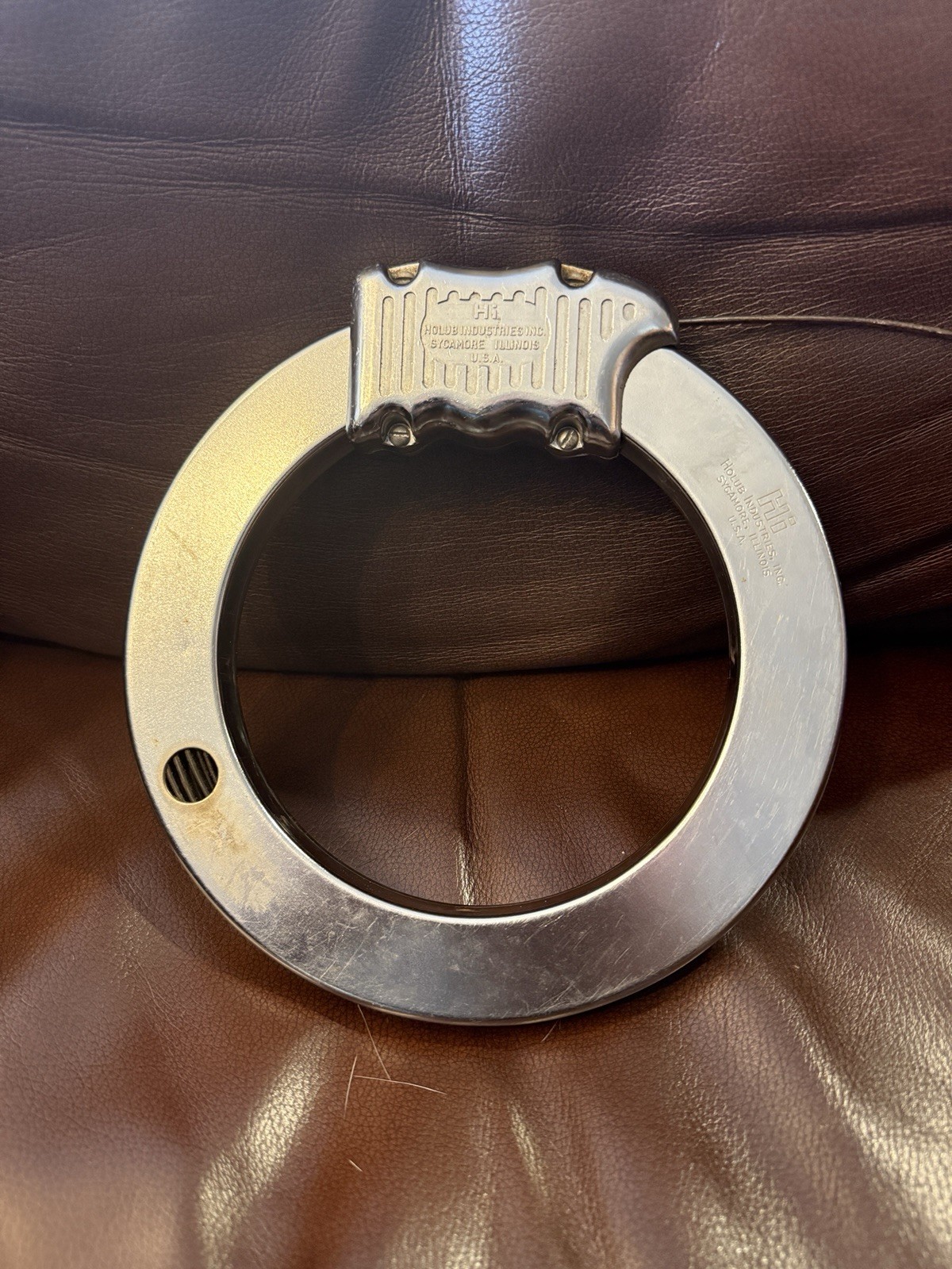 VTG Holub Industries Hi Tape-Mate Fish Tape Winder Chrome Made In The USA