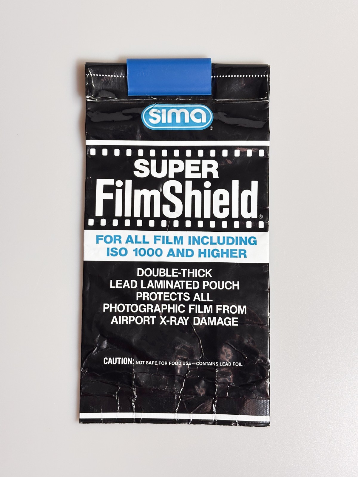 SIMA Super FilmShield Film Shield Double Thick Lead Laminated Film Pouch