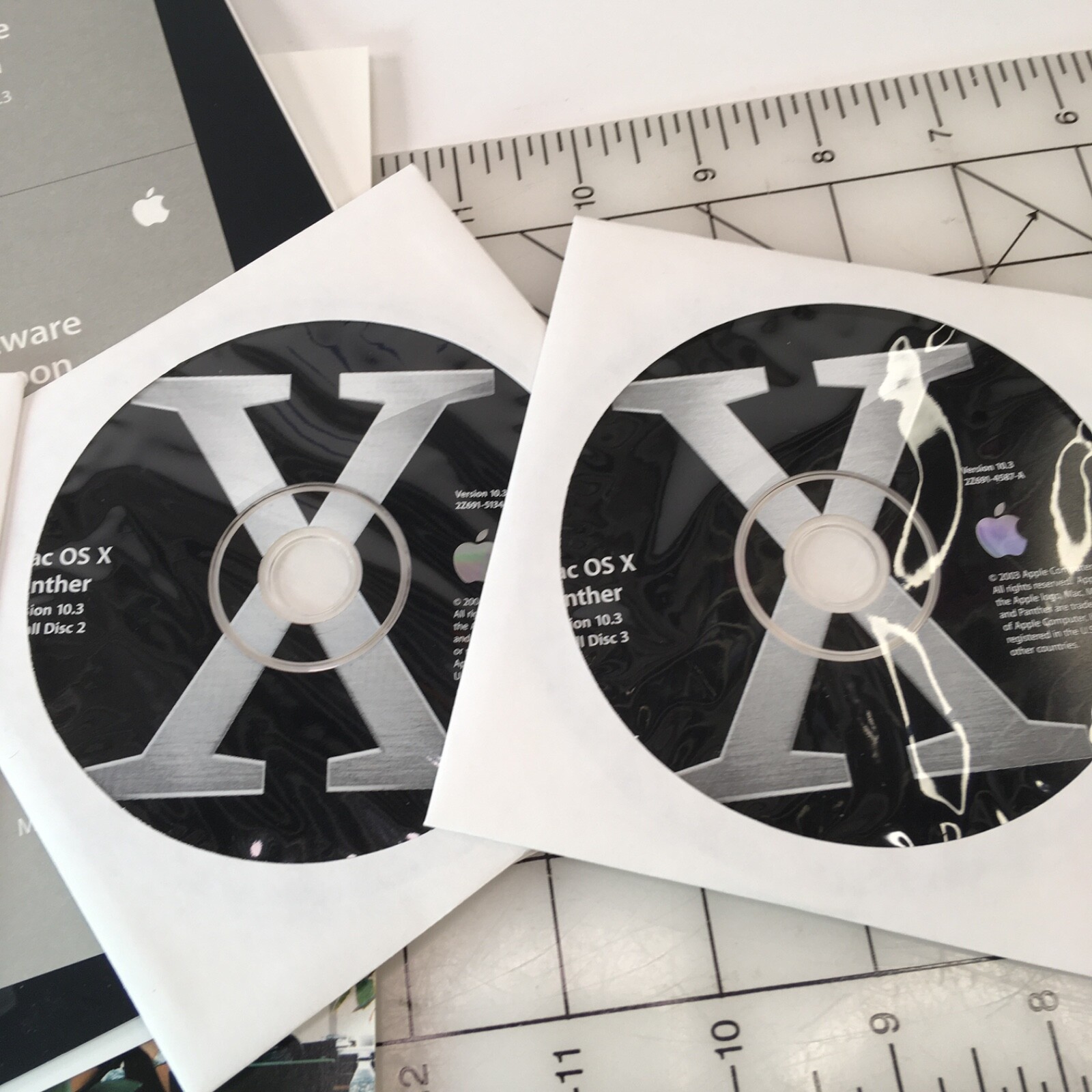 Vtg Apple Macintosh OS X 10.3 Panther Computer Software Mac COMPLETE BOX SET
