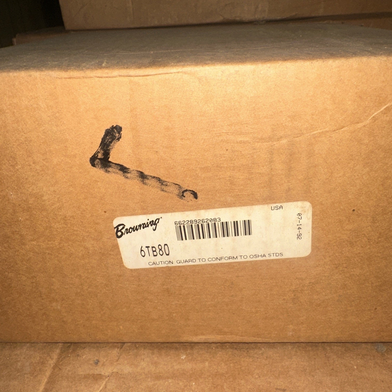 BROWNING SPLIT TAPER SHEAVE 6TB80