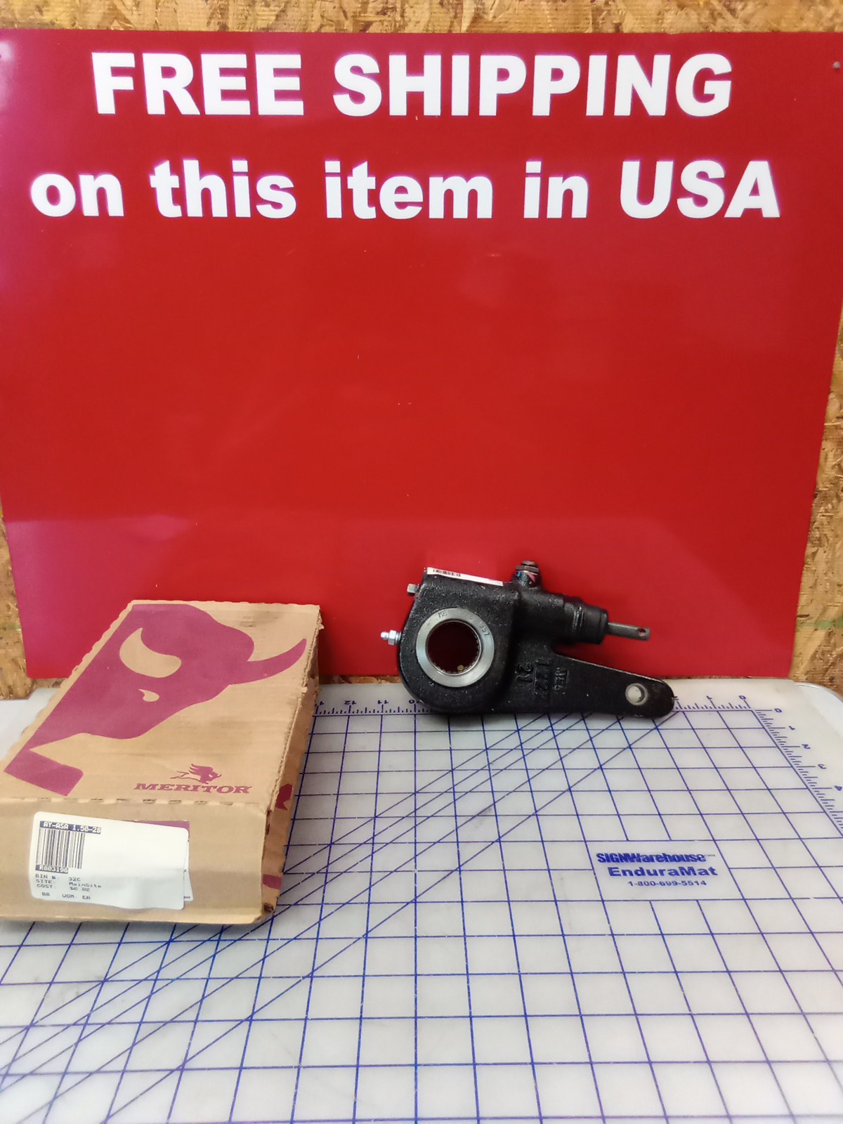 Meritor R803196 Automatic Slack Adjuster AY-ASA 1.50-28, New In Box, Free...