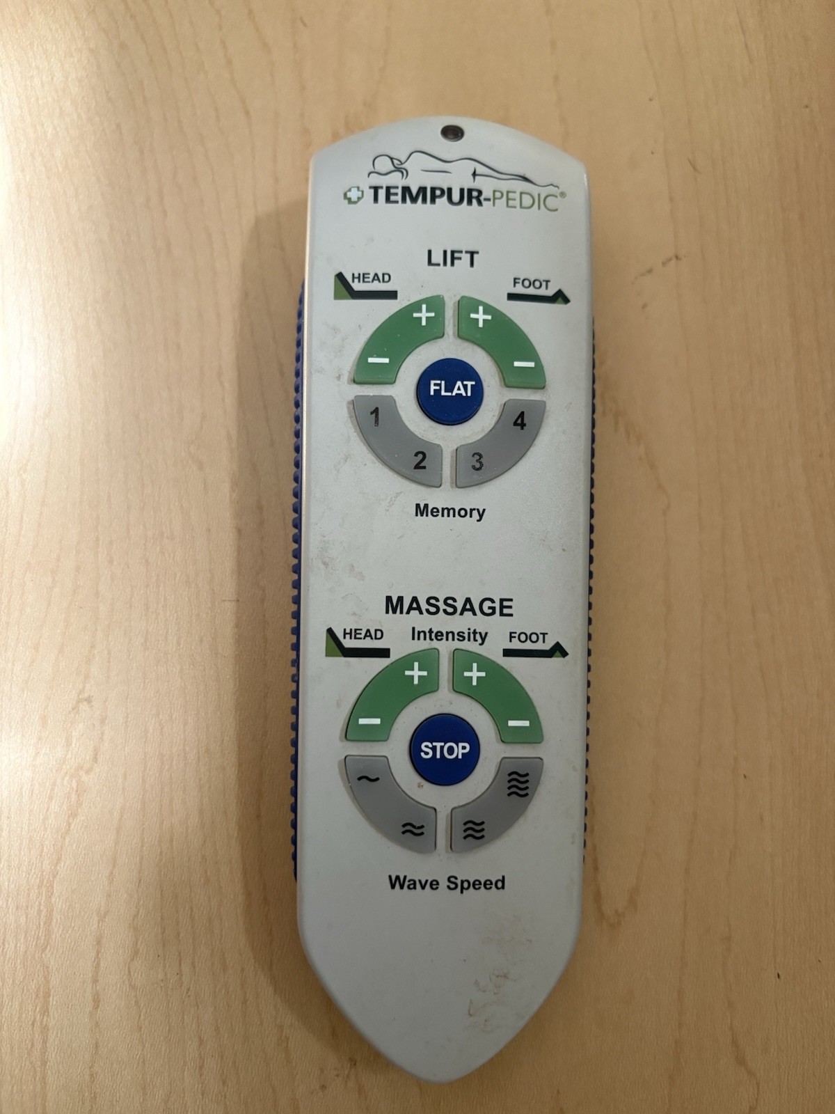 Tempur-Pedic TEMPUR Advanced Ergo System Wireless Remote Control RC-WM-101 OEM