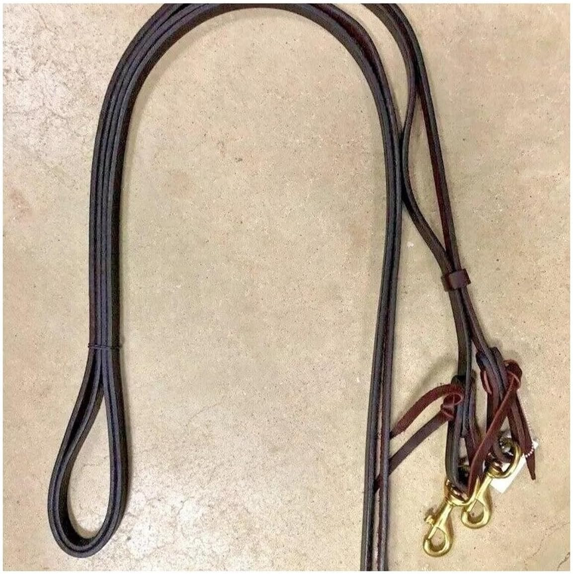 Tucker 5/8In Split Reins W/Brass Hardware
