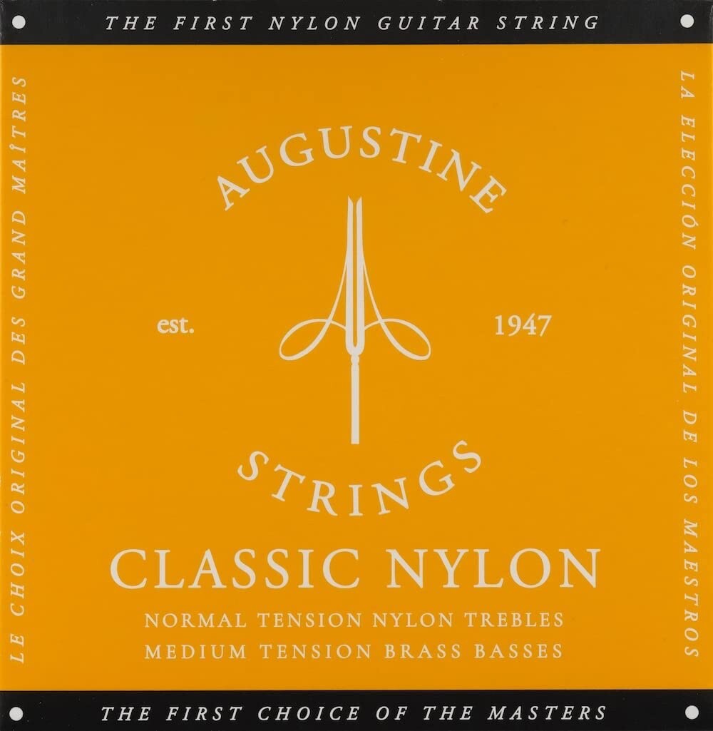Augustine Gold Medium Tension, Classical Guitar Strings