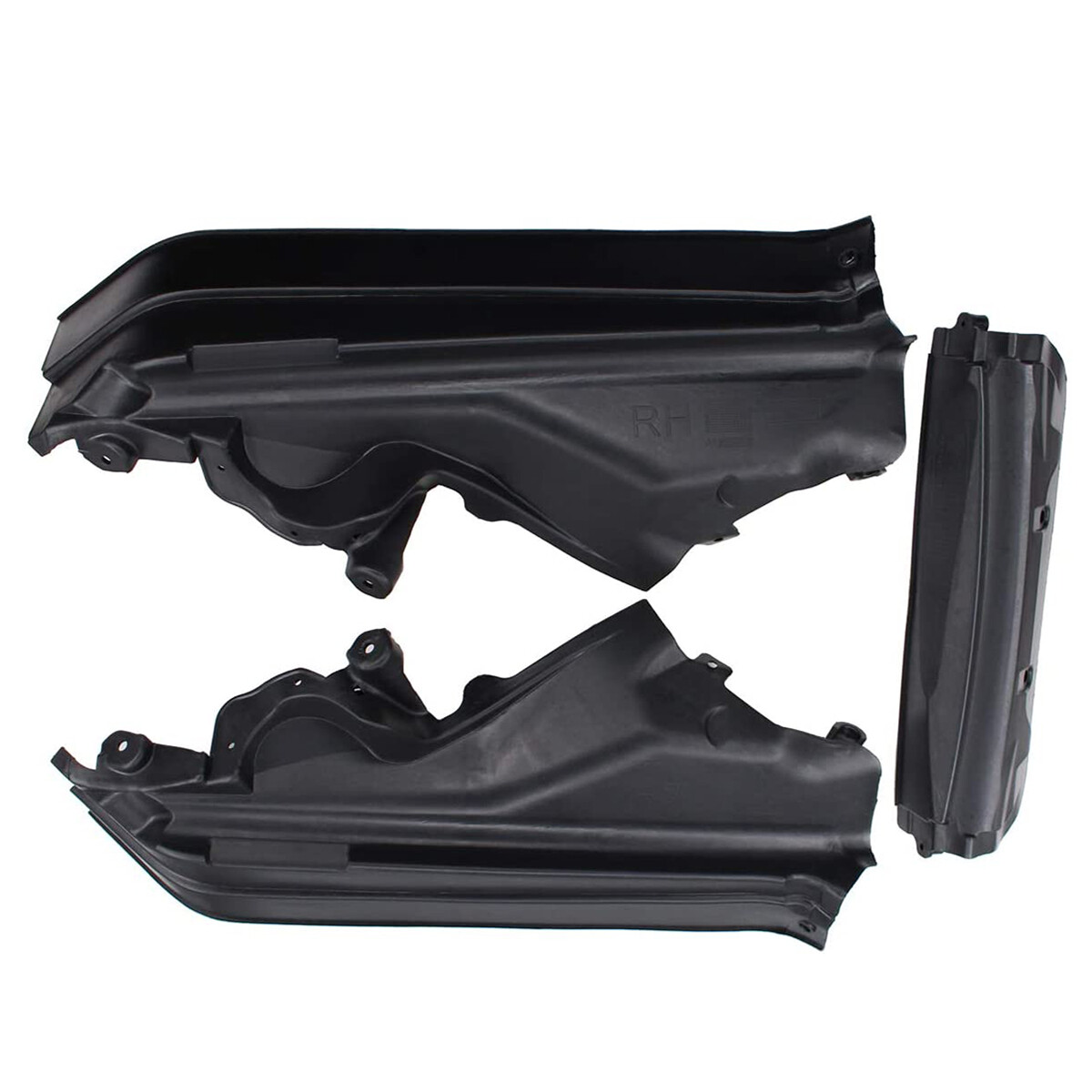 3Pcs Set Engine Upper Compartment Partition Panel Fit BMW X5 X6 E70 E70N E71 New